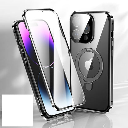 Double-sided Magnetic Suction Bracket Mobile Phone Case For iPhone 13/14 Full Series