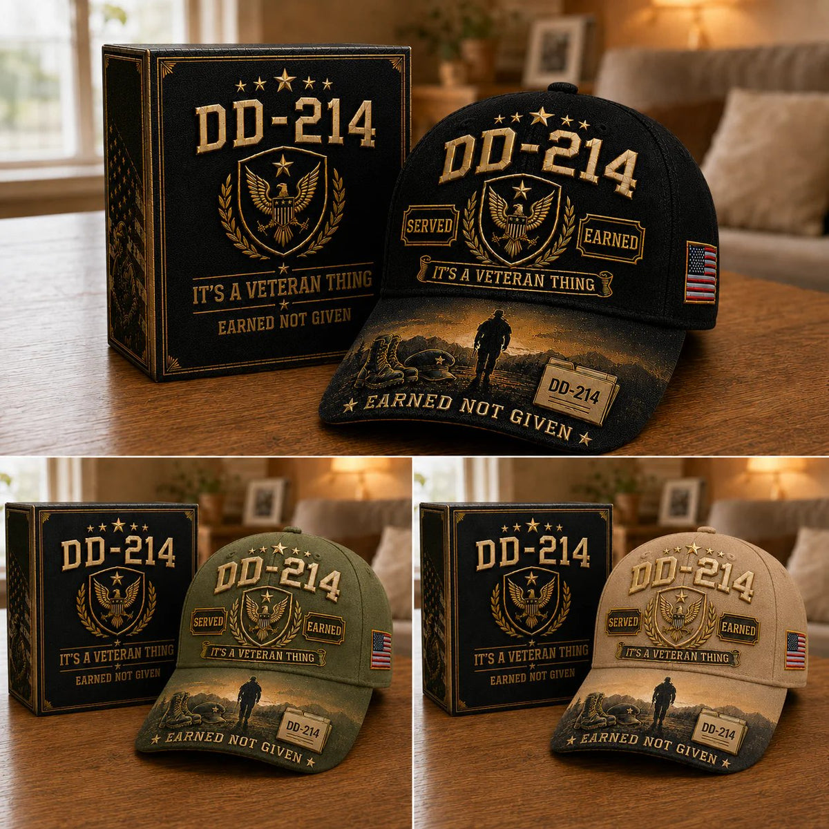 🔥LAST DAY 50% OFF - 🎖️DD-214 Served Earned Commemorative Cap(Breathable & Lightweight Comfort & Unisex Fit)- BUY 2 FREE SHIPPING