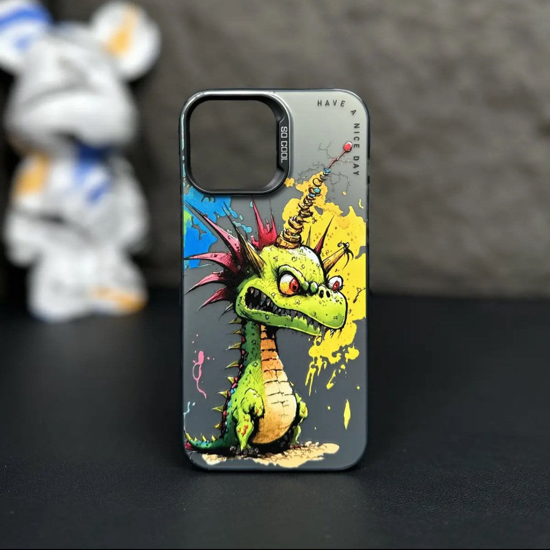 Oil painting graffiti Phone case