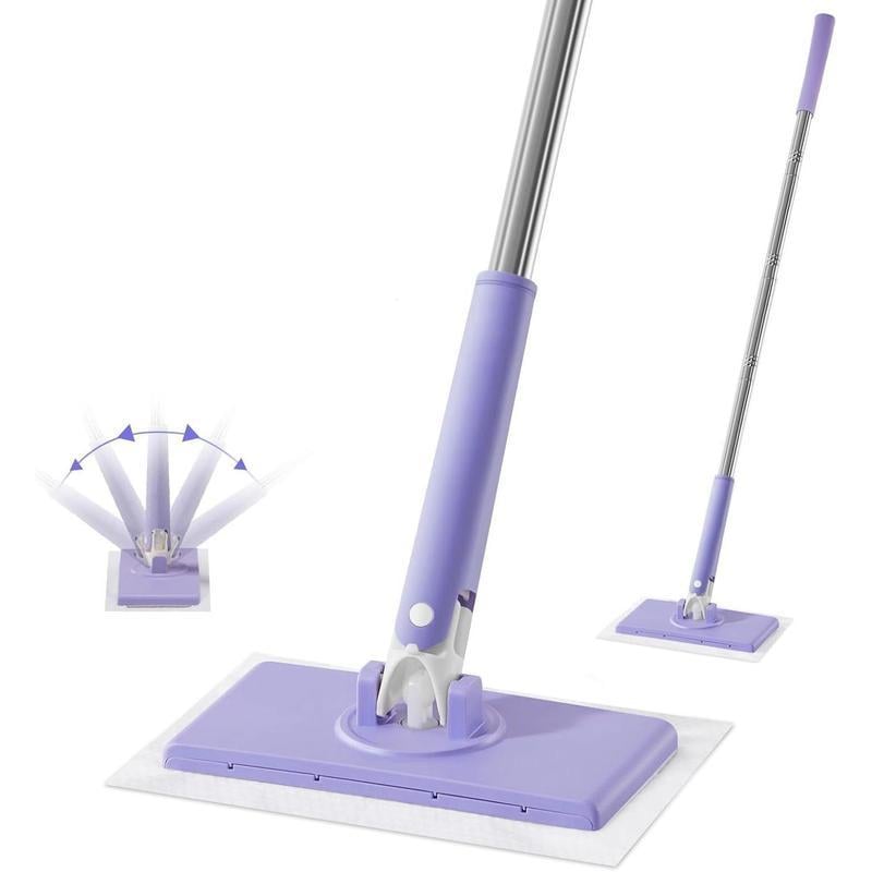No-wash Mop, Uses Disposable Face Towel, Hands-Free Replacemen