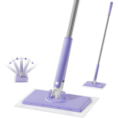 No-wash Mop, Uses Disposable Face Towel, Hands-Free Replacemen