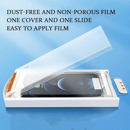 Suitable for iPhone series with Roller Dust-Free Warehouse,Invisible Artifact Film Screen Protector Dust Free Without Bubbles