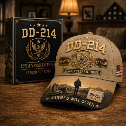 🔥LAST DAY 50% OFF - 🎖️DD-214 Served Earned Commemorative Cap(Breathable & Lightweight Comfort & Unisex Fit)- BUY 2 FREE SHIPPING