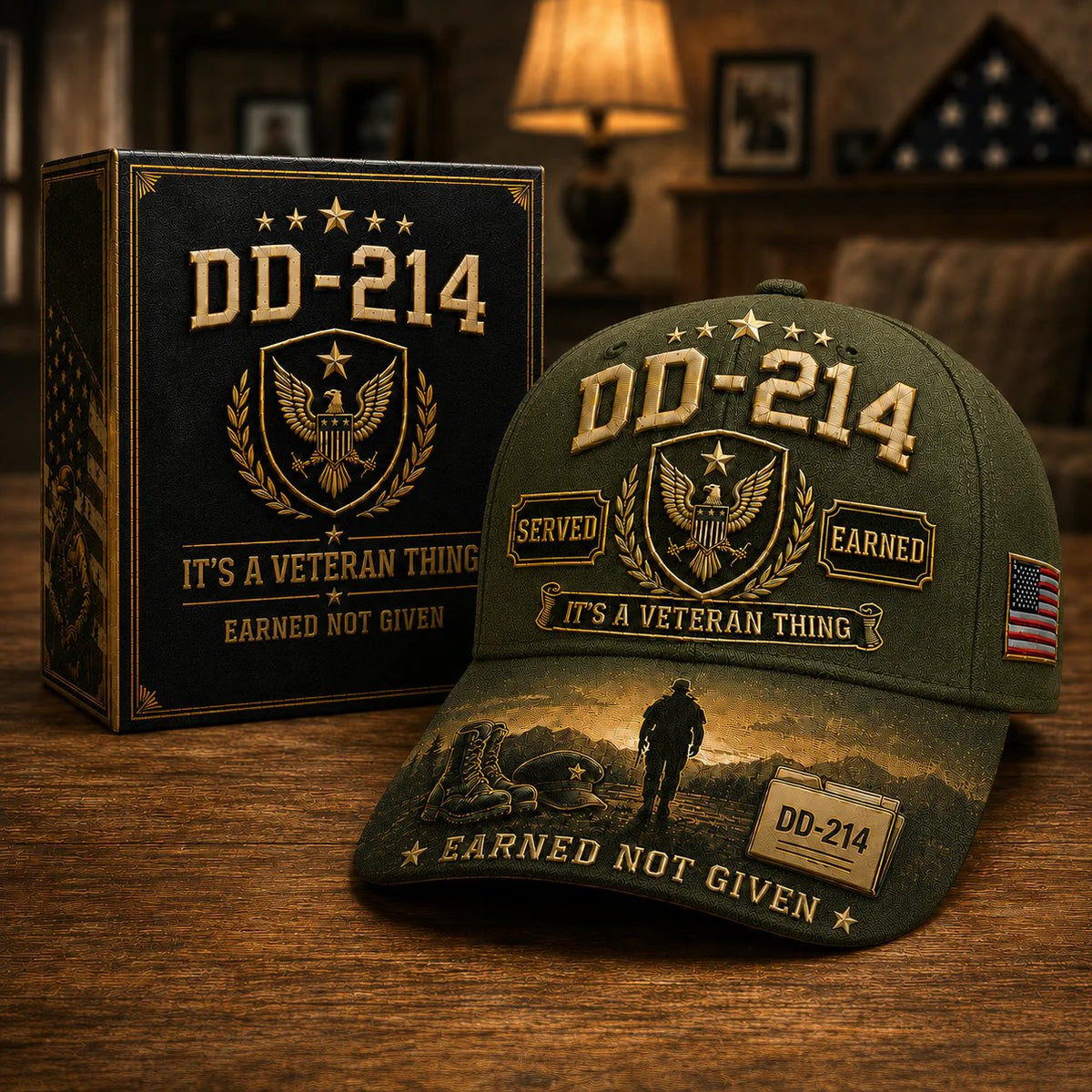 🔥LAST DAY 50% OFF - 🎖️DD-214 Served Earned Commemorative Cap(Breathable & Lightweight Comfort & Unisex Fit)- BUY 2 FREE SHIPPING