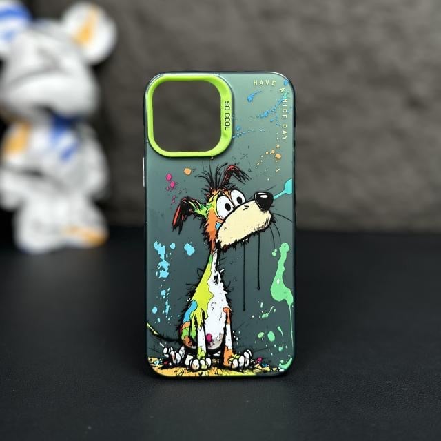 Oil painting graffiti Phone case