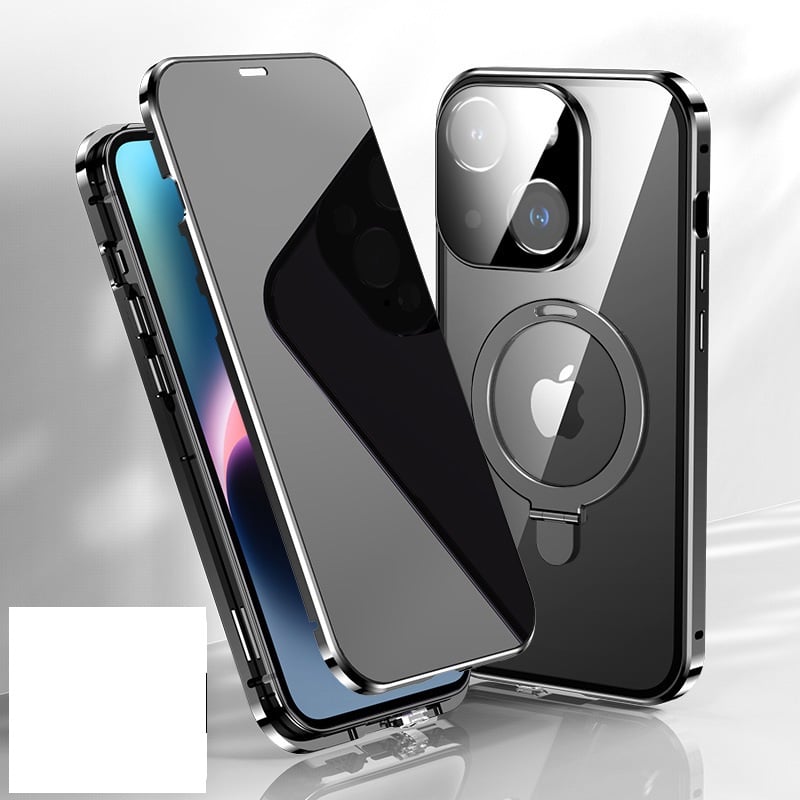 Double-sided Magnetic Suction Bracket Mobile Phone Case For iPhone 13/14 Full Series