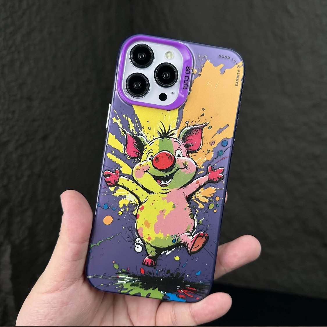 Oil painting graffiti Phone case