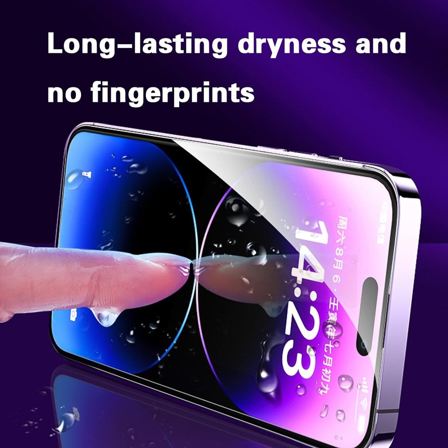 Suitable for iPhone series with Roller Dust-Free Warehouse,Invisible Artifact Film Screen Protector Dust Free Without Bubbles