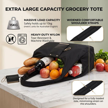 Foldable Keychain Shopping Tote Bag