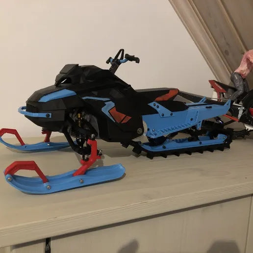 🔥 Final Day: 49% OFF!Conquer the Powder with the Ultimate 2.4GHz RC Snowmobile! ❄️🏔️🏁