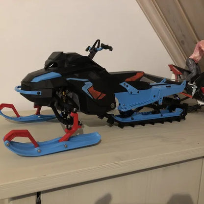 🔥 Final Day: 49% OFF!Conquer the Powder with the Ultimate 2.4GHz RC Snowmobile! ❄️🏔️🏁
