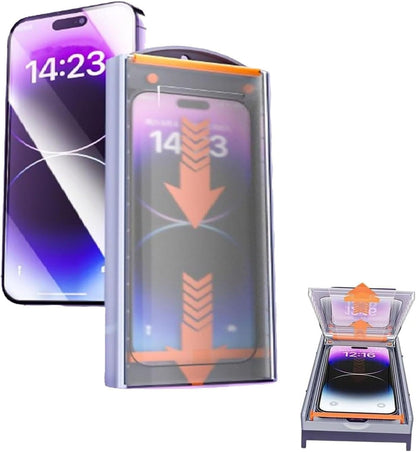 Suitable for iPhone series with Roller Dust-Free Warehouse,Invisible Artifact Film Screen Protector Dust Free Without Bubbles