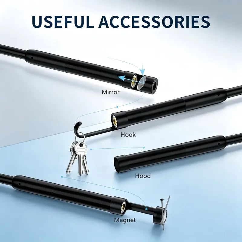 1080P HD Automotive Diagnostic Tool Endoscope Borescope Inspection Camera