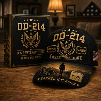 🔥LAST DAY 50% OFF - 🎖️DD-214 Served Earned Commemorative Cap(Breathable & Lightweight Comfort & Unisex Fit)- BUY 2 FREE SHIPPING