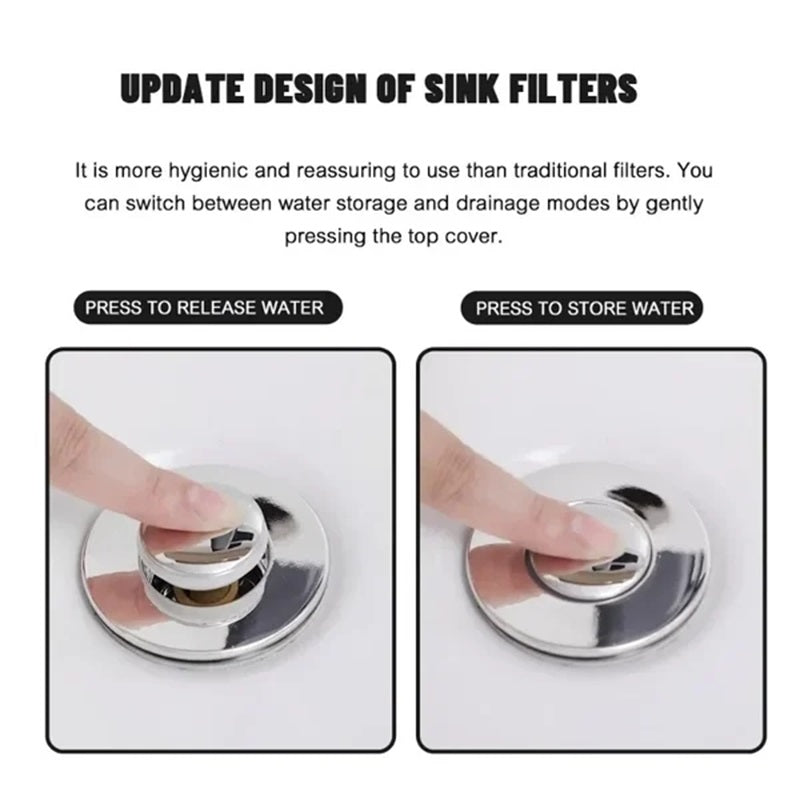 ⏳Time-Limited Special⏰Stainless Steel Floor Drain Filter – Stop Hair Clogs Before They Start