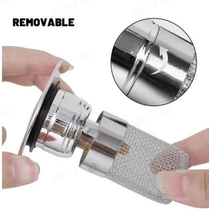 ⏳Time-Limited Special⏰Stainless Steel Floor Drain Filter – Stop Hair Clogs Before They Start