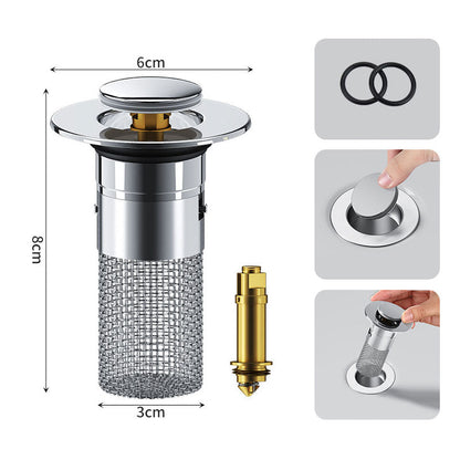 ⏳Time-Limited Special⏰Stainless Steel Floor Drain Filter – Stop Hair Clogs Before They Start