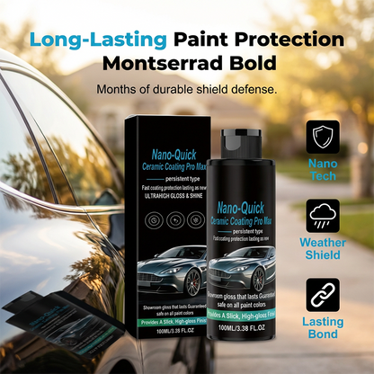 🔥Professional Nano Ceramic Coating MAX 🚗💎German-Engineered • British Weather-Proof • 12-Month Mirror Finish for Your Car ☔🛡️