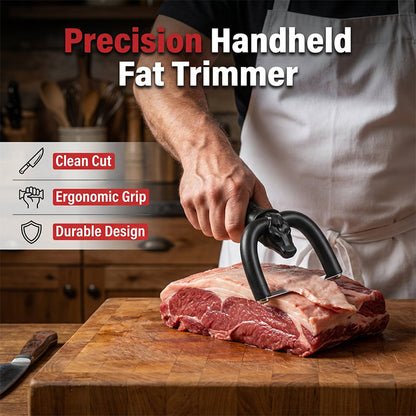 🔥 40% OFF! 🥩 Handheld Fat Trimmer for Beef & Pork, Portable Meat Fat Remover Tool, Easy Brisket Trimming BBQ Kitchen Gadget- BUY 2 FREE SHIPPING