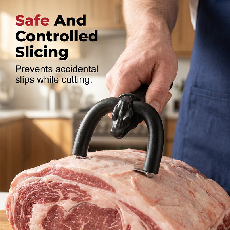 🔥 40% OFF! 🥩 Handheld Fat Trimmer for Beef & Pork, Portable Meat Fat Remover Tool, Easy Brisket Trimming BBQ Kitchen Gadget- BUY 2 FREE SHIPPING