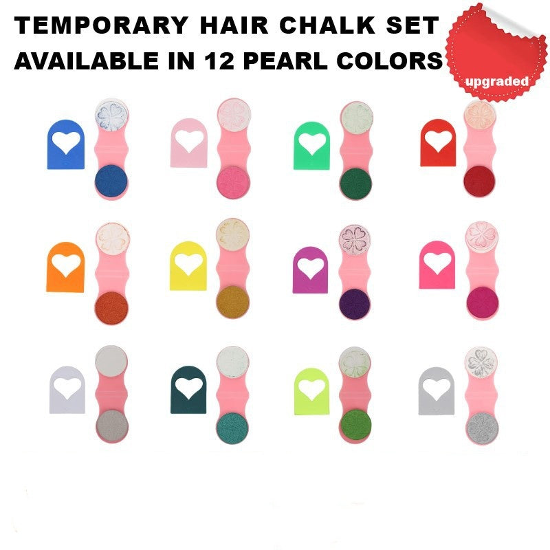 🔥 Magic Hair Chalk Set for Girls – Create Fun Temporary Hair Colors in Seconds