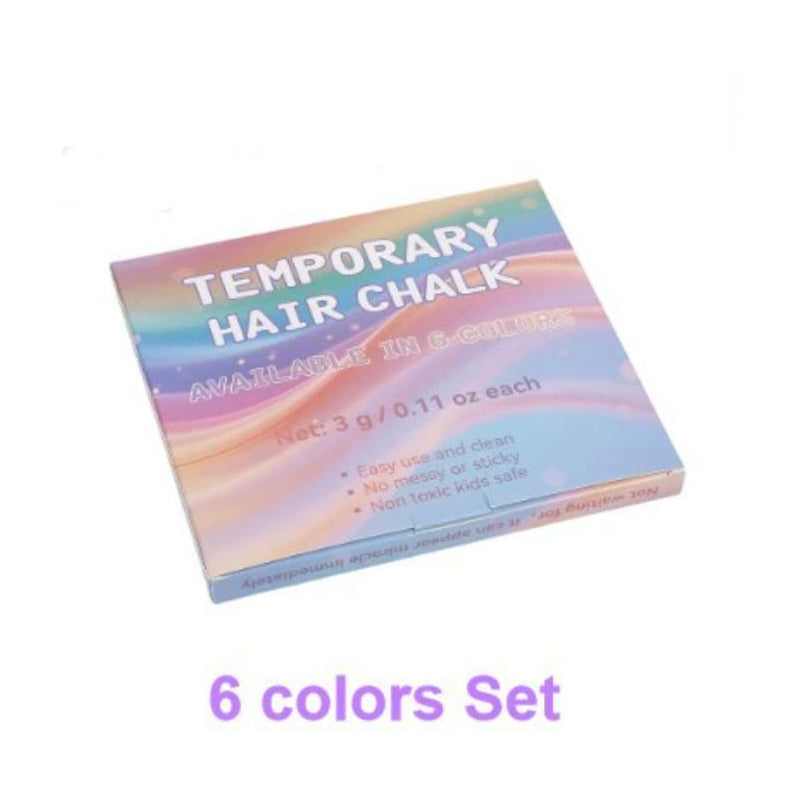 🔥 Magic Hair Chalk Set for Girls – Create Fun Temporary Hair Colors in Seconds