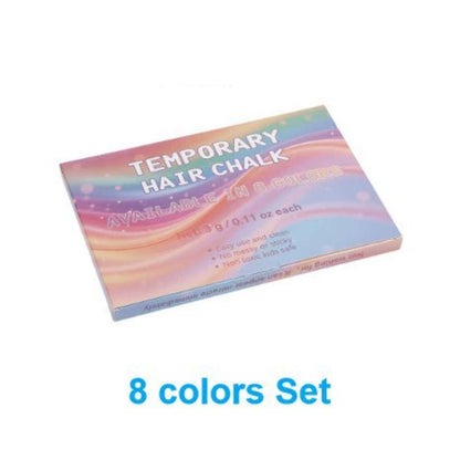 🔥 Magic Hair Chalk Set for Girls – Create Fun Temporary Hair Colors in Seconds